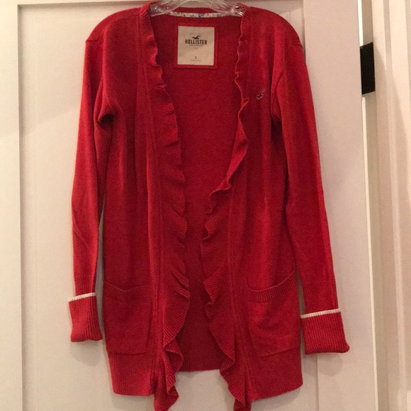 Hollister Ruffle Cardigan - Picture 1 of 5